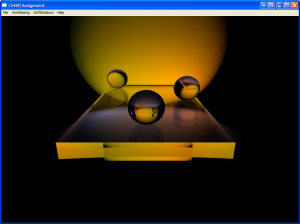 Ray Tracer - Fresnel Test